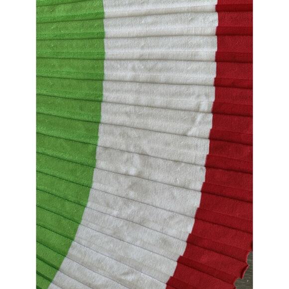 PRABAL GURUNG Striped Ribbed Bodycon Midi Dress In Pink Color Block XS - Picture 12 of 16